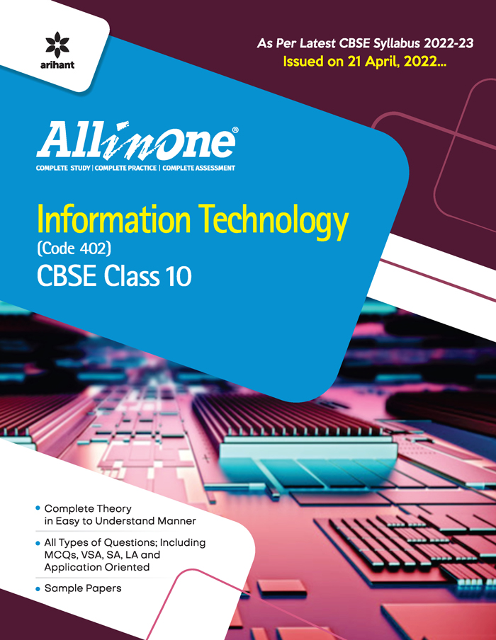 All in One Information Technology (Code 402) CBSE Class 10